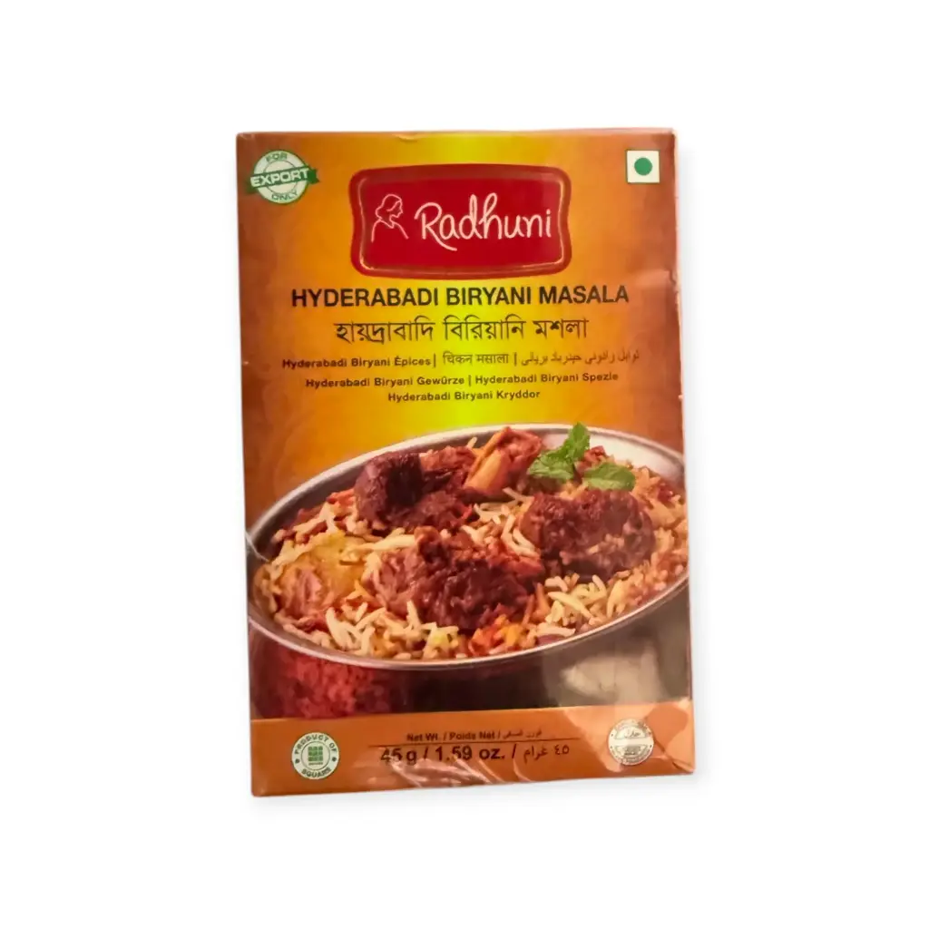 Radhuni Hyderabadi Biryani Masala 45g