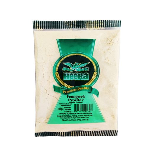 Heera Fenugreek Powder (Methi) 100 g Deshi Mart - Online Asian Food and Groceries Store