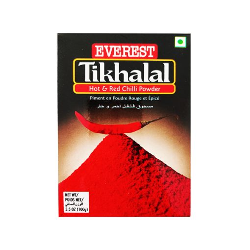 Everest Tikhalal Hot and Red Chilli Powder 100 g Deshi Mart - Online Asian Food and Groceries Store