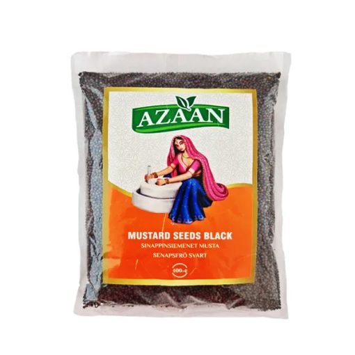 Azaan Mustard Seeds Black 400 g Deshi Mart - Online Asian Food and Groceries Store