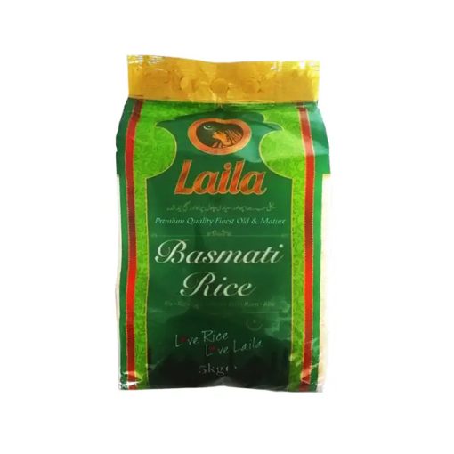 Laila Basmati Rice 5 kg Deshi Mart - Online Asian Food and Groceries Store