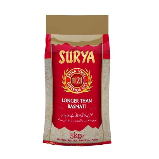 Surya Extra Long Superior Basmati Rice 5 kg Deshi Mart - Online Asian Food and Groceries Store