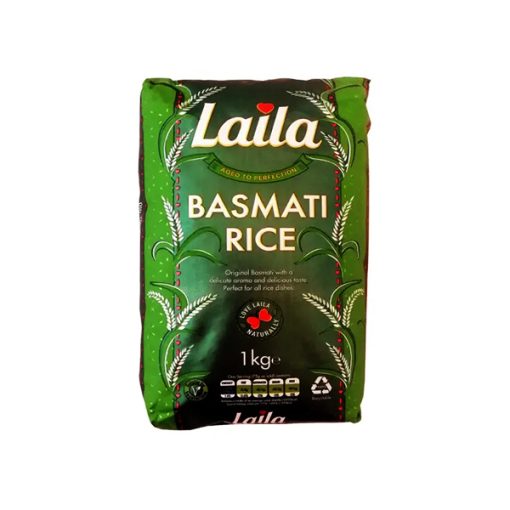 Laila Basmati Rice 1kg Deshi Mart - Online Asian Food and Groceries Store